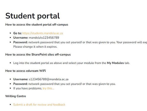 NMU Student Portal Login, How To Access NMU Student Portal