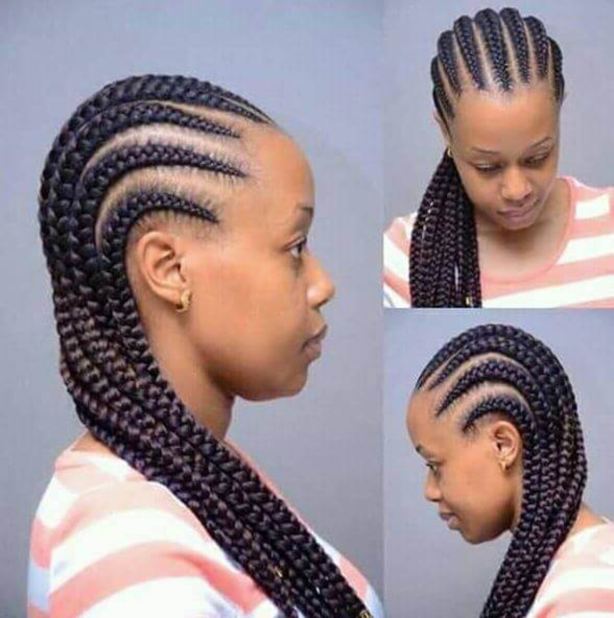 Why straight back cornrows should be your new go-to style | Unruly | Straight  back cornrows, Weave hairstyles braided, Cornrows