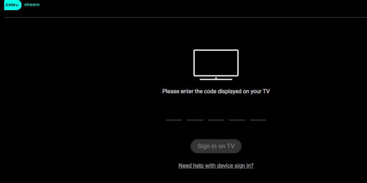 DStv Stream Tv Enter Code