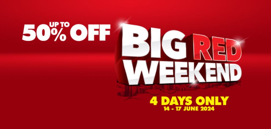 Shoprite Big Red Weekend 14 - 17 June 2024