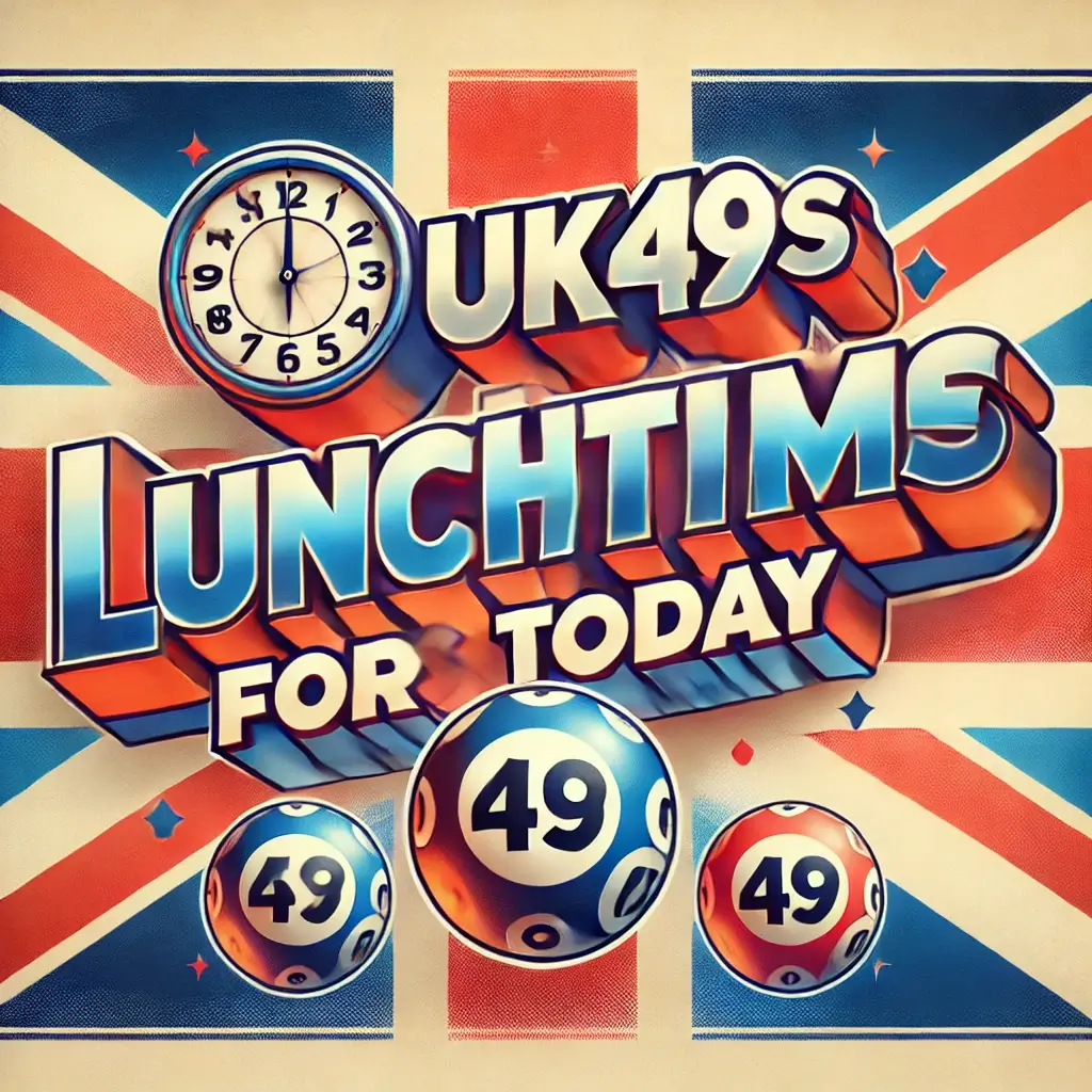 UK49s Lunchtime Results For Today South Africa