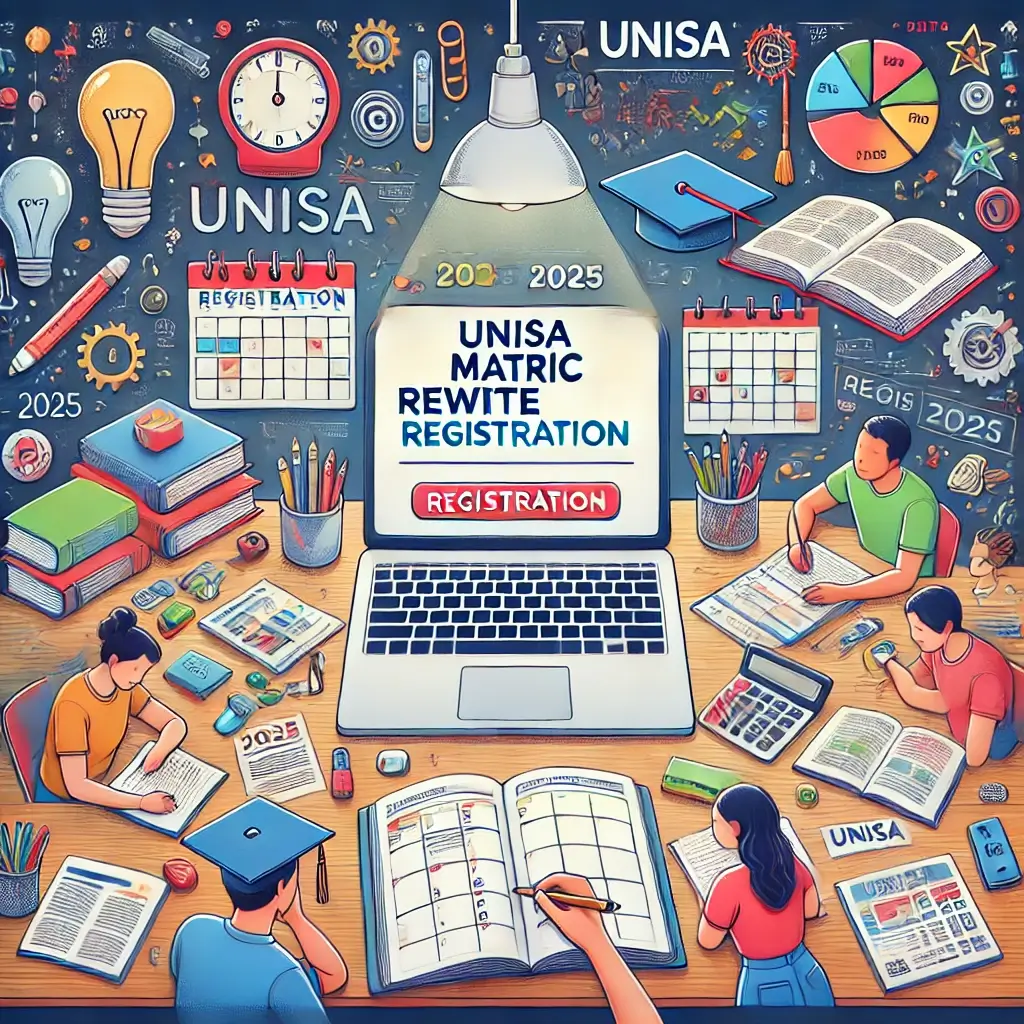 UNISA Matric Rewrite 2025 Registration