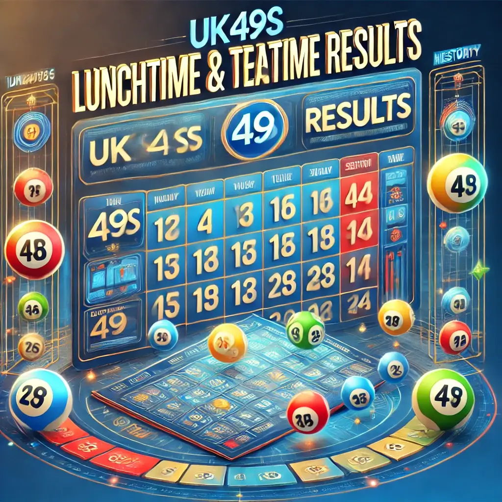 UK49s Results History - Lunchtime & Teatime Results
