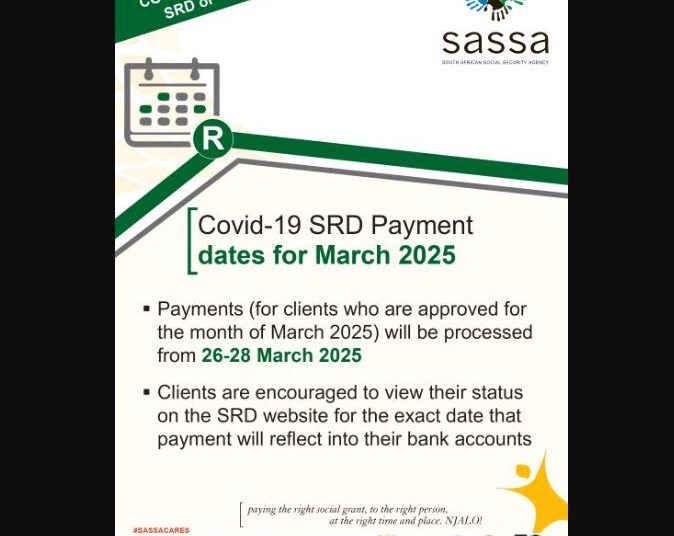 SASSA SRD Status Check Via SRD.SASSA.GOV.ZA Status Check For March 2025