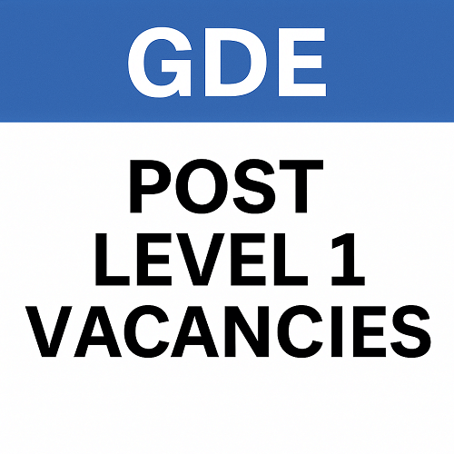 GDE Post Level 1 Vacancies