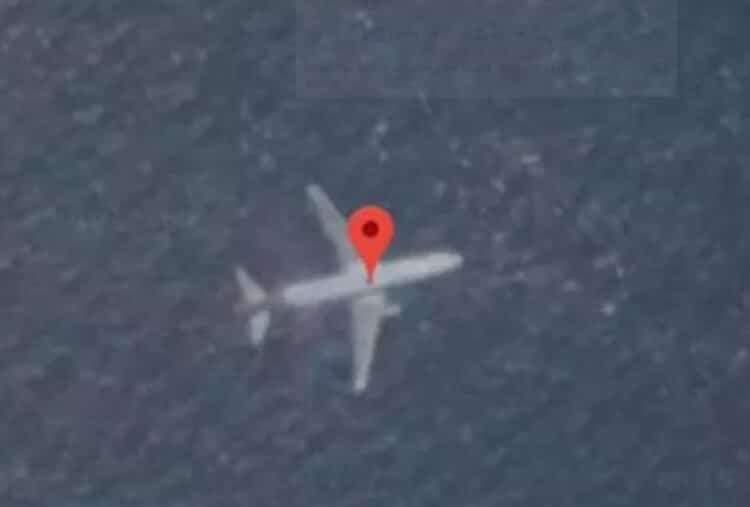 Malaysia Airlines Flight 370 Google Maps