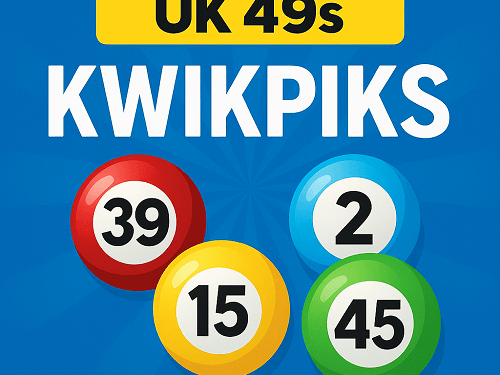 UK 49s KwikPiks For Today