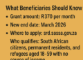 SRD Grant Extended Until March 2026
